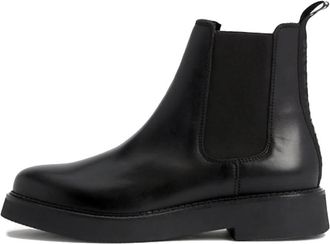 Tommy Hilfiger Chelsea Boots - Dames - Chelseaboots - Zwart - 39 EU - Katoen - Schoenen