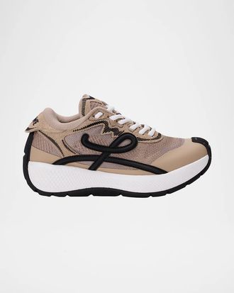 Loewe Men & apos;s Pogo Mix-Media Sneakers