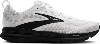 Brooks Mens Trace 4 Road-Running Shoes White 11.5