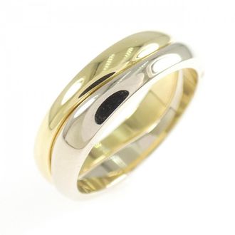 Cartier White Gold Yellow Gold Yellow Gold (18K) White Gold (18K) Band Ring (Pre-Owned)