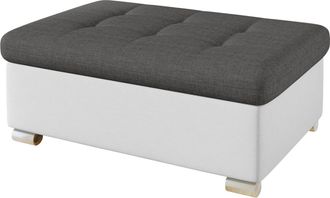 Mirjan24 Mobilier1 - Banco Acolchado Comfivo 118, Soft 017 + Lux 06, 41x70x96cm, Di&aacute;metro: 0, Cuero Ecol&oacute;gico + Tapiz, Patas: Pl&aacute;stico, 0