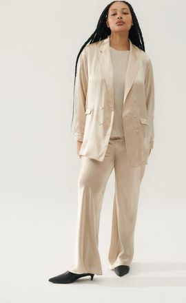Silk Laundry RELAXED BLAZER HAZELNUT at Nordstrom, Size X-Small Au