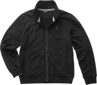 Blauer Zip-through Sweatshirt - Heren - Vesten met rits - Zwart - 3XL - Katoen - Hoodies & sweatvesten