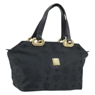 MCM Pre-owned Nylon Handtas - Dames - Vintage Handtas - Zwart - ONE Size - Nylon - Vintage