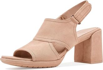 Vionic Bolinas Womens Sandals Rugby Tan Waxed Suede : 6.5 M, Leather