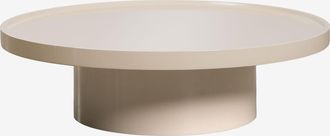 Sklum Mesa De Centro Redonda En Mdf Cirela Sklum &Oslash;120 Cm