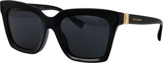 Dolce & Gabbana Womens Sunglasses 0dg4498 Black Acetate