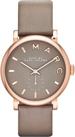 Marc Jacobs Mbm 1266 Baker Horloge - Dames - Horloges - Roze - ONE Size - Leer - Accessoires
