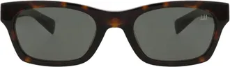 Dunhill Mens Square-Frame Recycled Acetate Sunglasses In Black