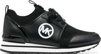 Michael Kors Zwarte Gebreide Sneakers - Dames - Sneakers - Zwart - 36 EU - Schoenen