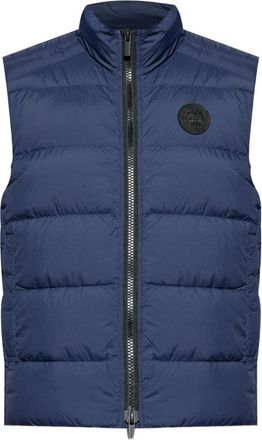 Canada Goose Gilet con applicazione - Blu