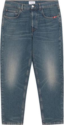 Amish Jeremiah Carrot Fit Jeans - Heren - Loose Fit Jeans - Zwart - W36 - Katoen - Jeans