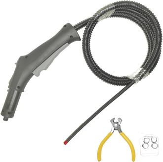 OEM Para Karcher - Mango De Control De Vapor Y Manguera Para Sc1 Sc2 Sc3 Sc4 Para Soluciones De Limpieza Con Vapor (1 Juego De Manguera De Vapor)