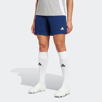 adidas Trainingsshorts ADIDAS PERFORMANCE ENT22 SHO LW, Damen, Gr. XXL, N-Gr, blau (team navy blau 2), Jersey, Obermaterial: 100% Polyester, bestickt, Hosen 