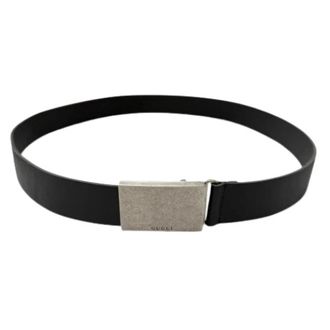 Gucci Pre-owned Belts, unisex, Black, Size: ONE SIZE Pre-owned Standard Belt