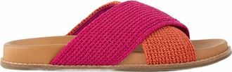 The Sak Penelope Slip On Sandal in Pinkberry Cayenne Block at Nordstrom, Size 10