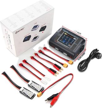 OEM Cargador Rc, Funcionamiento De Doble Canal, Salida De Alta Potencia, Enchufe Europeo