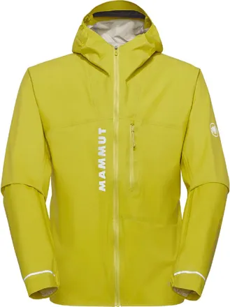 Mammut Mens Aenergy TR HS Hooded Jacket Yellow XXL
