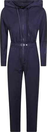 Elisabetta Franchi Tricot Jumpsuit - Dames - Jumpsuits - Blauw - S - Jumpsuits & Playsuits