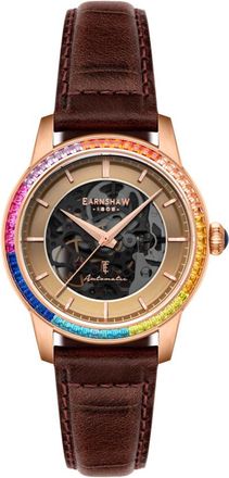 Earnshaw Glory Automatic Brown Dial Mens Watch ES-8301-04