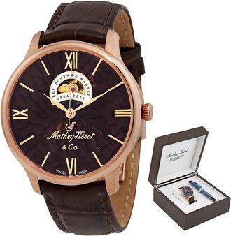 Mathey-Tissot Edmond LE Open Heart Automatic Mens Watch MC1886PI