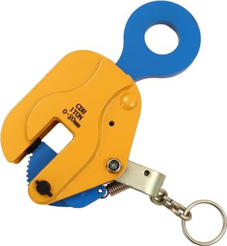OEM Abrazadera Vertical Para Elevaci&oacute;n De Placas, Robusta Y F&aacute;cil De Usar, Color Amarillo