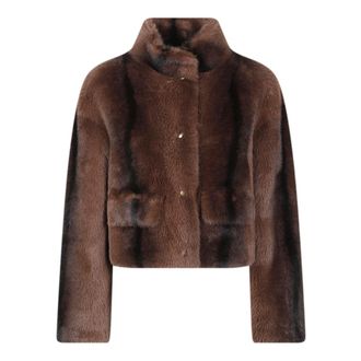 Ermanno Scervino Dames, Jassen, Bruin, Maat: S