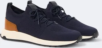 Tod's Calzino leather-trimmed sneakers