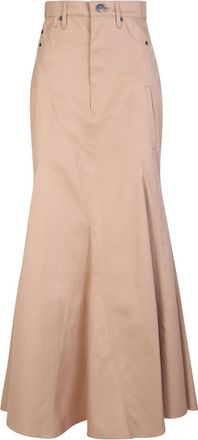 Burberry Skirts - Dames - Maxi Rokken - Beige - 2XS - Rokken