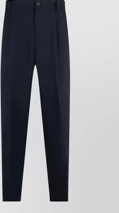 Jacquemus tailored straight leg trousers crease detail