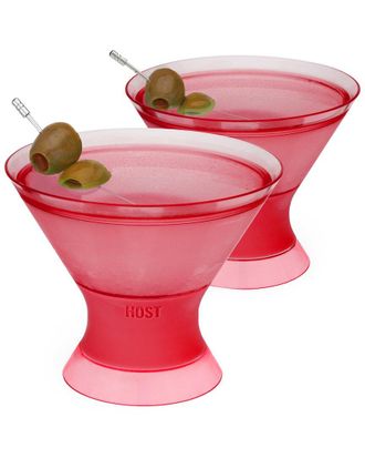 Host Host Set Of 2 Martini Freeze