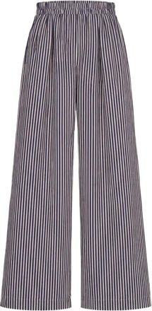 By-Bar Amsterdam Celin Stripe Pants - Dames - Broeken - Veelkleurig - Maat: M Viscose