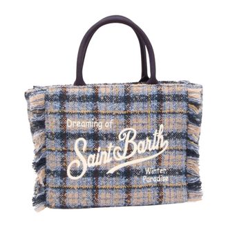 MC2 Saint Barth Borsa in Tweed Colette - - Bags - Donna - Blu - ONE SIZE
