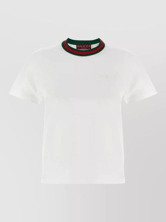 Gucci cotton jersey short-sleeve t-shirt