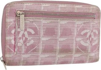 Chanel Pre-owned Wallets, female, Pink, Size: ONE SIZE Pre-owned Vintage Wallet