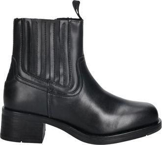 FLY London Rali 513Fly Enkellaarzen - Dames - Laarzen met Hak - Zwart - 40 EU - Leer - Schoenen