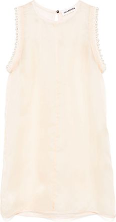 Jil Sander Top semi trasparente - Toni neutri