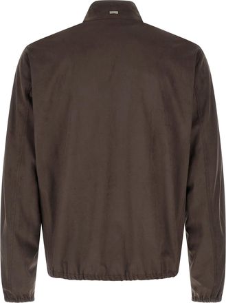 Herno Mens Brown Polyester Jacket Clothing