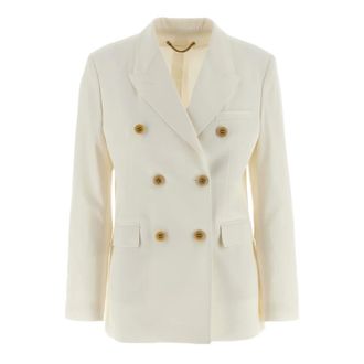 Golden Goose Jassen, Dames, Wit, XS, Wol, Diva Blazer