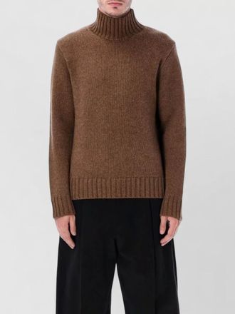 STUDIO NICHOLSON ribbed high-neck jumper