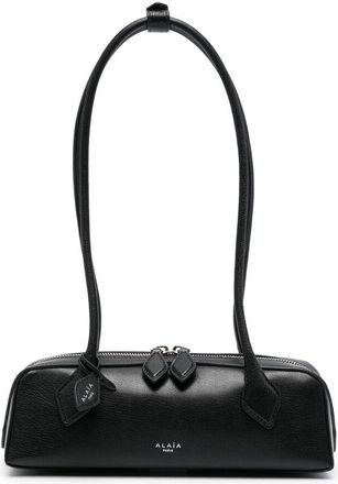 Alaia Small Teckel Leather Shoulder Bag