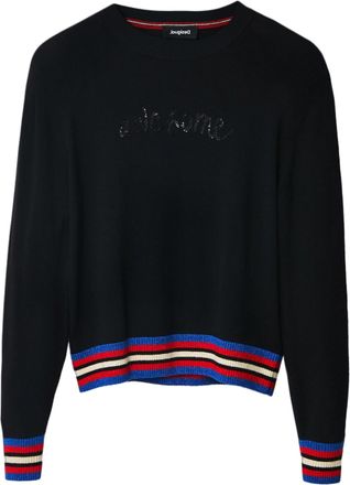 Desigual Dames Tricot in Zwart