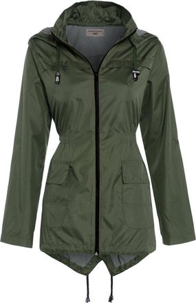 SS7 Womens Showerproof Mac, Festival Raincoat, Sizes 8 to 16 (UK - 10, 1 Khaki)