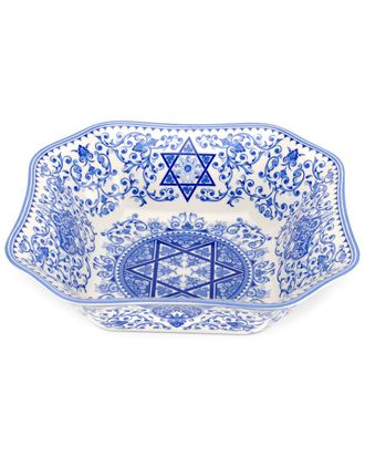 Spode Judaica Collection 9.75In Square Serving Dish
