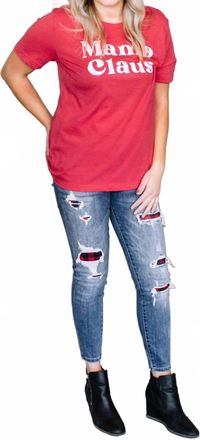 Judy Blue Ill Check You Out Plaid Jeans In Blue