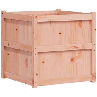 vidaXL Jardinera De Madera Maciza Douglas 70x70x70 Cm Vidaxl