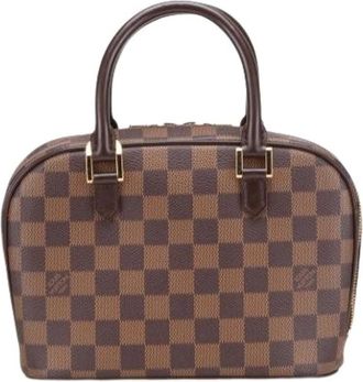 Louis Vuitton Pre-owned Handbags, female, Brown, Size: ONE SIZE Pre-owned Mini Sarria