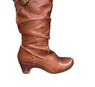 Eric Michael Womens Liat Luggage Boots In Chocolate Brown