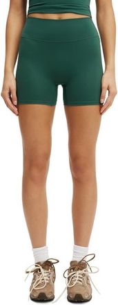 Cotton On Womens Active Ultra Soft Invisible Scrunch Shortie Short in Bistro Green at Nordstrom, Size Small
