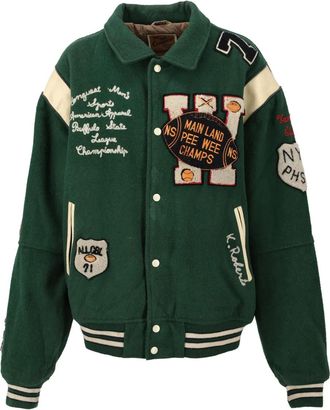 Vintage Bomber Salt Lake City Pre-owned - Verde